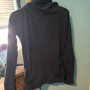 Dark blue long sleeve with hood